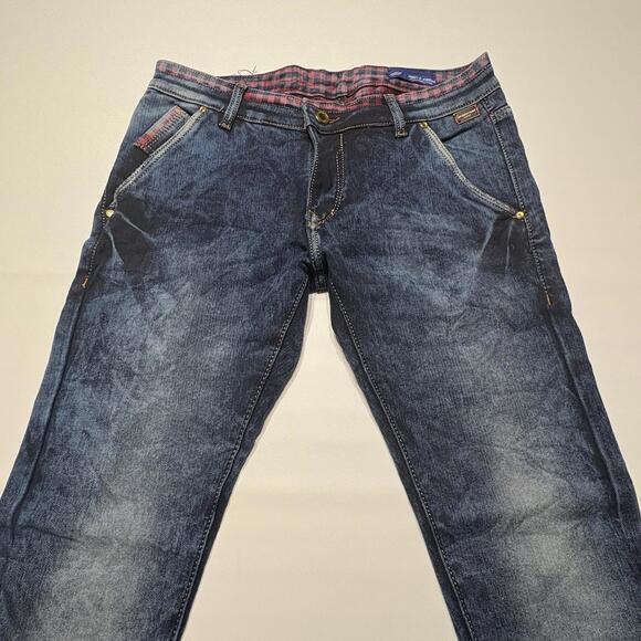 Jimmy & Jordan Premium Denim Jeans Plaid Lining Size 34 - Picture 4 of 16